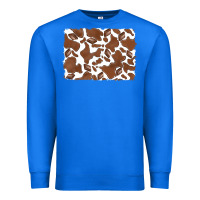 True Royal distressed chocolate milkshake cowhide Premium Sweatshirt - RanaPortraitStore