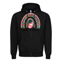 Black hello preschool Zipper Hoodie - JahusDesignShop