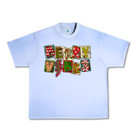 Grape Ice Merry Vibes Urban Heavy Tee - FaDigitalArtStudio