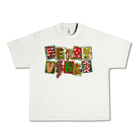 Pistachio Merry Vibes Urban Heavy Tee - FaDigitalArtStudio