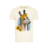 Vintage Arctic Sunflower Baby Donkey Vintage Tee - RanaPortraitStore