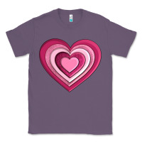 Lavender sweet heart olivia Classic Tee - OliviaCreatesArt