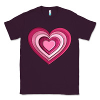Plum sweet heart olivia Classic Tee - OliviaCreatesArt