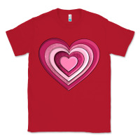 Red sweet heart olivia Classic Tee - OliviaCreatesArt