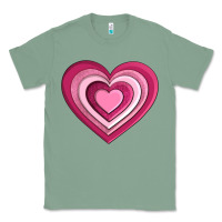 Sage sweet heart olivia Classic Tee - OliviaCreatesArt