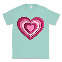 Seafoam sweet heart olivia Classic Tee - OliviaCreatesArt