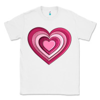 White sweet heart olivia Classic Tee - OliviaCreatesArt