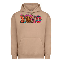 Pigment Burro xoxo valentine's day highland cow Urban Hoodie - Jasminsmagicworld
