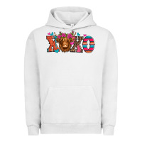 Pigment Lunar Rock xoxo valentine's day highland cow Urban Hoodie - Jasminsmagicworld