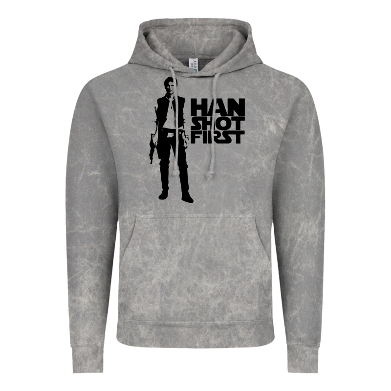 Han Shot First Vintage Hoodie by linhVisuals | Teevron