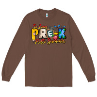 Chestnut So Long Pre K Hello Summer Long Sleeve Tee - CowhideDigitalArt