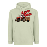 Matcha farm tractor Heavyweight Hoodie - RanaPortraitStore