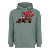 Sage farm tractor Heavyweight Hoodie - RanaPortraitStore