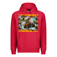 Cardinal monster truck dinosaur t rex tumbler Premium Hoodie - Artiststas