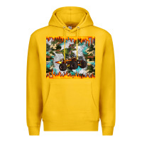 Lemon monster truck dinosaur t rex tumbler Premium Hoodie - Artiststas