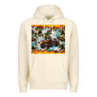 Sandshell monster truck dinosaur t rex tumbler Premium Hoodie - Artiststas
