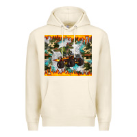 Tofu monster truck dinosaur t rex tumbler Premium Hoodie - Artiststas