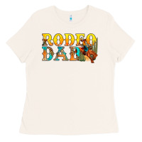 Bone Western Rodeo Dad Ladies Tee - BundleAndBundleShop