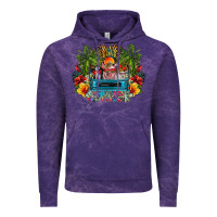 Cloud Purple Summer Vintage Hoodie - CowhideDigitalArt