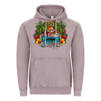 Vintage Zinc Summer Vintage Hoodie - CowhideDigitalArt