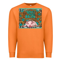 Carrot whats shakin bacon baby pig Premium Sweatshirt - RanaPortraitStore