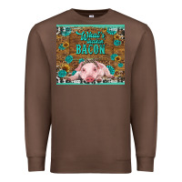 Chestnut whats shakin bacon baby pig Premium Sweatshirt - RanaPortraitStore