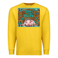 Lemon whats shakin bacon baby pig Premium Sweatshirt - RanaPortraitStore