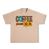 Burro coffee please western doodle letters Urban Heavy Tee - FaDigitalArtStudio