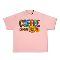 Salmon coffee please western doodle letters Urban Heavy Tee - FaDigitalArtStudio