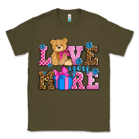 Army Green love you more olivia Classic Tee - OliviaCreatesArt