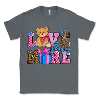Charcoal Heather love you more olivia Classic Tee - OliviaCreatesArt
