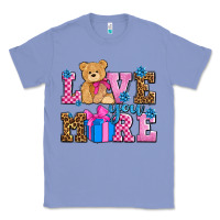 Colony Blue love you more olivia Classic Tee - OliviaCreatesArt