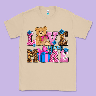 Love You More Olivia Classic Tee Designed By Oliviacreatesart