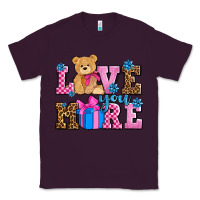Plum love you more olivia Classic Tee - OliviaCreatesArt