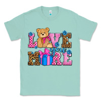 Seafoam love you more olivia Classic Tee - OliviaCreatesArt