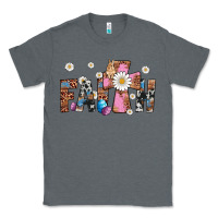 Charcoal Heather faith cross Classic Tee - Artiststas