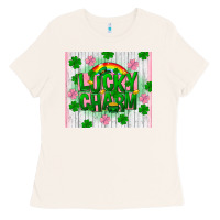 Bone lucky charm st patricks Ladies Tee - FaDigitalArtStudio