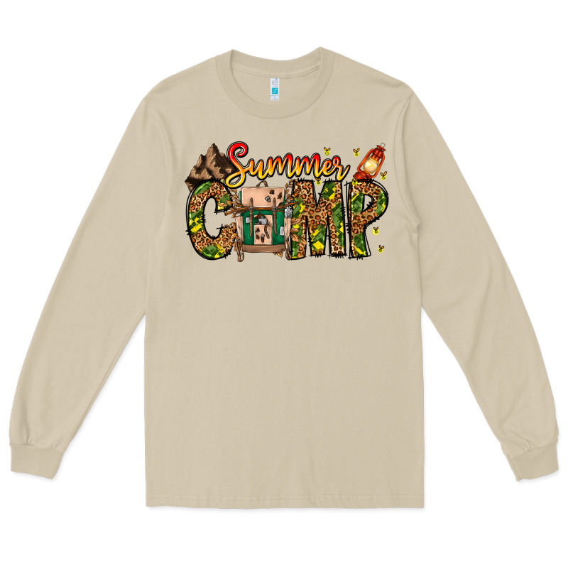 Summer Camp Long Sleeve Tee by CowhideDigitalArt | Teevron