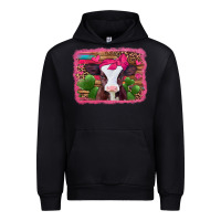 Black valentines day baby calf Urban Hoodie - Jasminsmagicworld