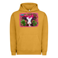 Pigment Peanut Butter valentines day baby calf Urban Hoodie - Jasminsmagicworld
