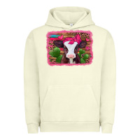 Pigment Pistachio valentines day baby calf Urban Hoodie - Jasminsmagicworld