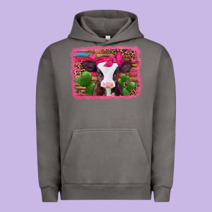 Valentines Day Baby Calf Urban Hoodie Designed By Jasminsmagicworld