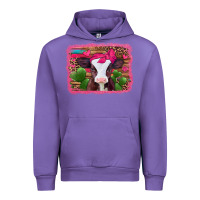 Tulip valentines day baby calf Urban Hoodie - Jasminsmagicworld