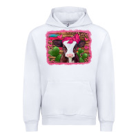 White valentines day baby calf Urban Hoodie - Jasminsmagicworld