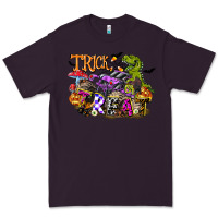 Plum trick rawr treat Premium Tee - FaDigitalArtStudio