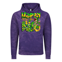Cloud Purple Happy St Patricks Rex Day Vintage Hoodie - CowhideDigitalArt