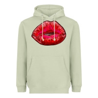 Matcha kiss Heavyweight Hoodie - RanaPortraitStore