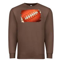 Chestnut American football brushstroke Premium Sweatshirt - RanaPortraitStore