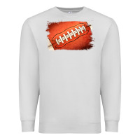 Dove Grey American football brushstroke Premium Sweatshirt - RanaPortraitStore