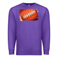 Purple American football brushstroke Premium Sweatshirt - RanaPortraitStore